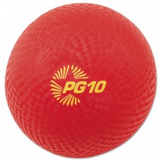 Champion Sports Playground Ball, 10" Diameter, Red -CSIPG10   552271841